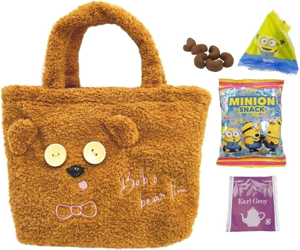 Amazon.co.jp: ミニオン ティム もこもこバッグ 【当店セレクト紅茶