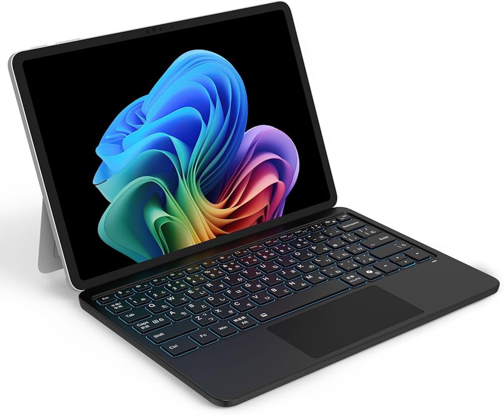 Amazon.co.jp: QERDAOYI マイクロソフト Surface Pro 12専用キーボード