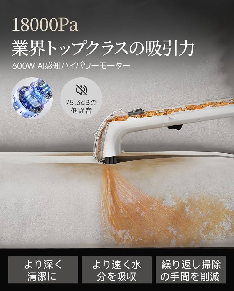 Amazon.co.jp: 【核心技術の革新 18000Pa超強吸引力】uwantリンサー