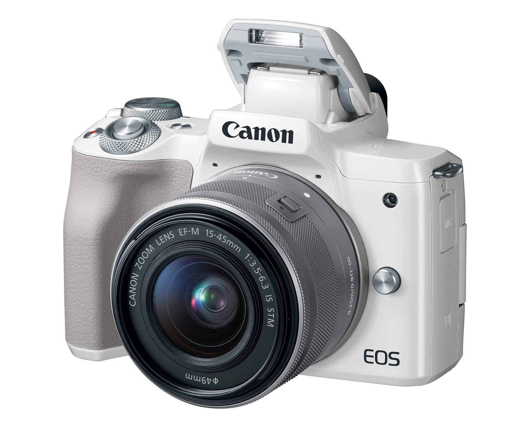 Amazon | Canon EOS M50 ミラーレスカメラキット EF-M15-45mmレンズと