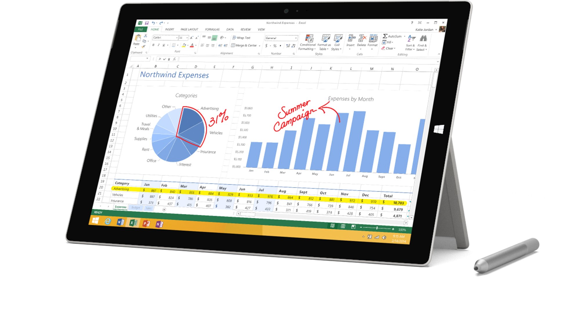 Amazon.com : Microsoft Surface Pro 3 (256 GB, Intel Core i7