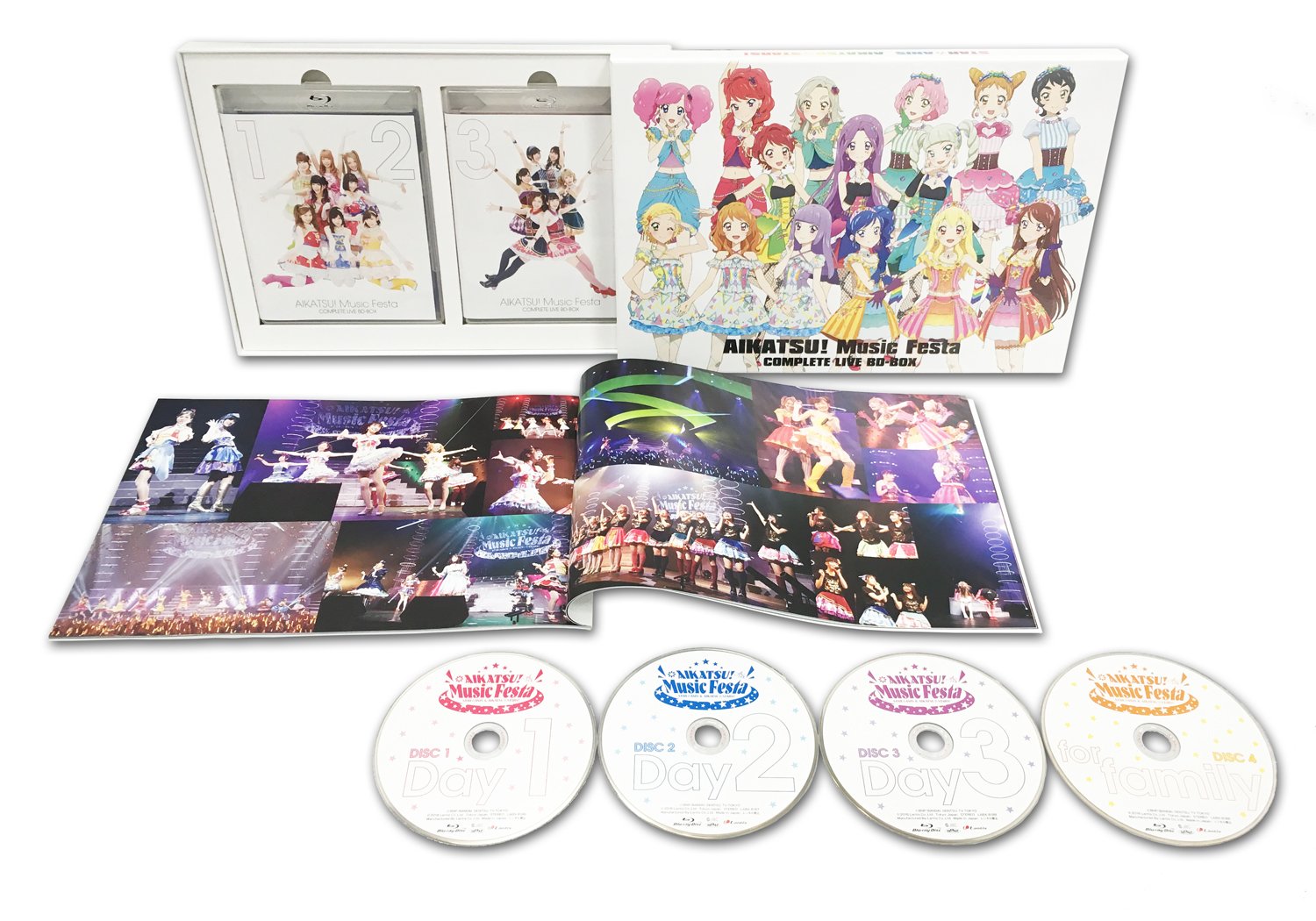 Amazon.co.jp: アイカツ! ミュージックフェスタ COMPLETE LIVE BD-BOX