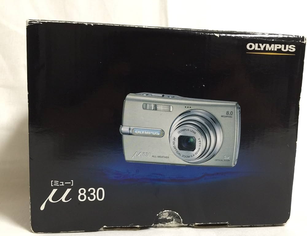 Amazon | OLYMPUS デジタルカメラ μ830 (ミュー) シャンパンシルバー