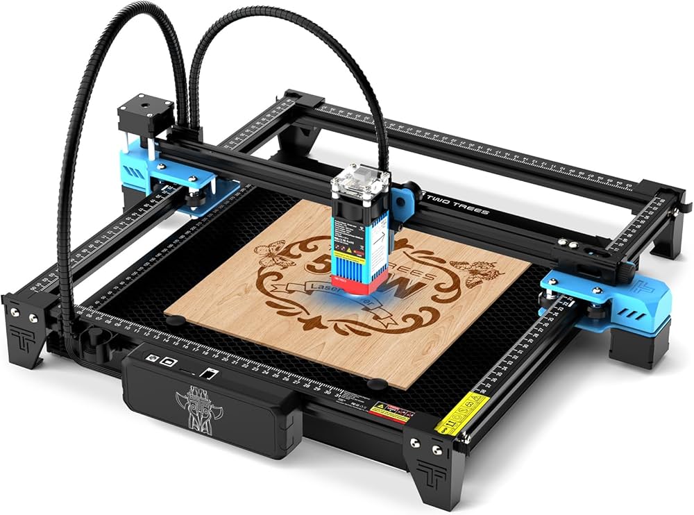 Amazon.co.jp: OUYANG TTS-55 Pro レーザー彫刻機 5-5.5Wレーザー高