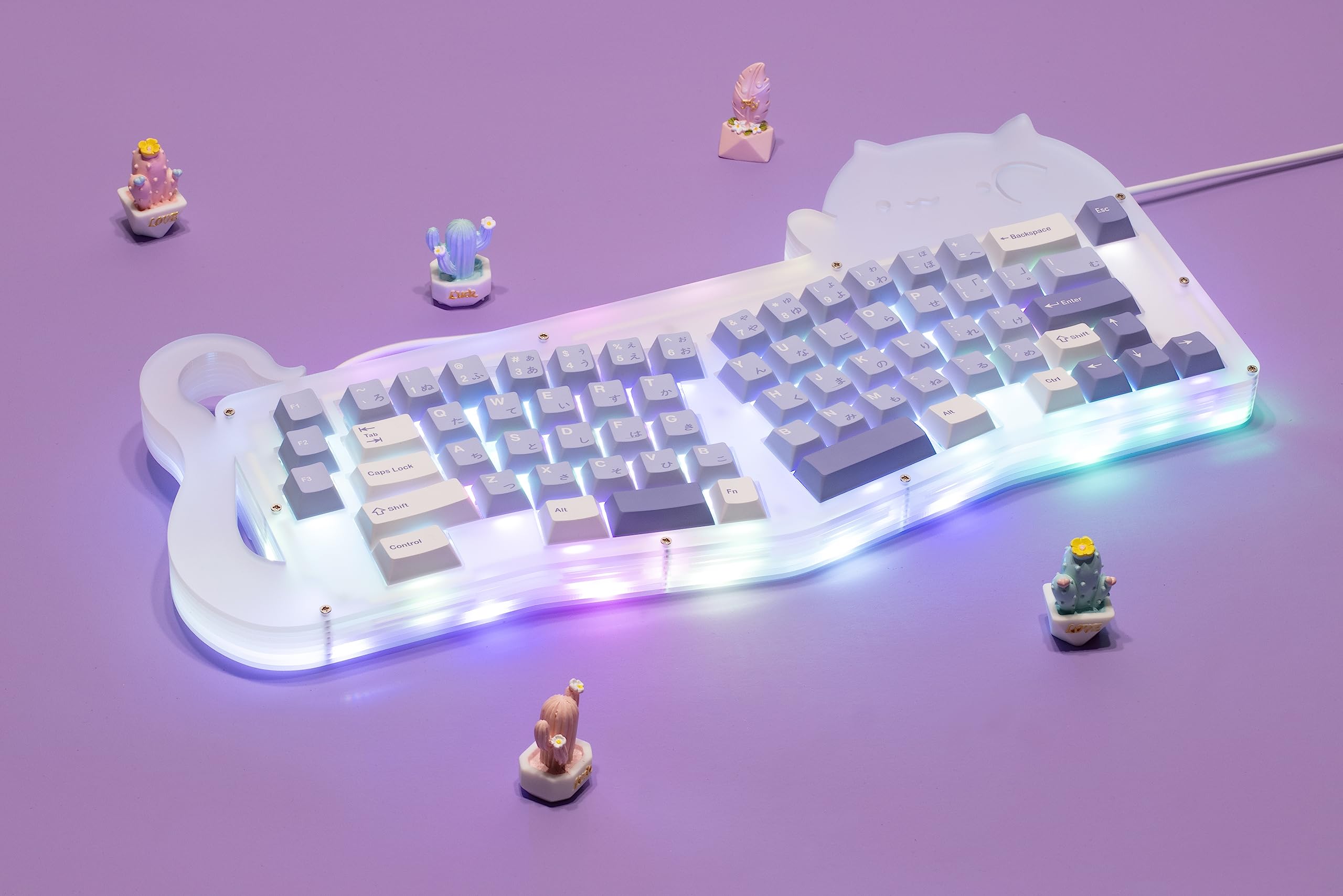 KEEBMONKEY Bongo Cat Gasket Alice Keyboard Kit : Amazon.ca