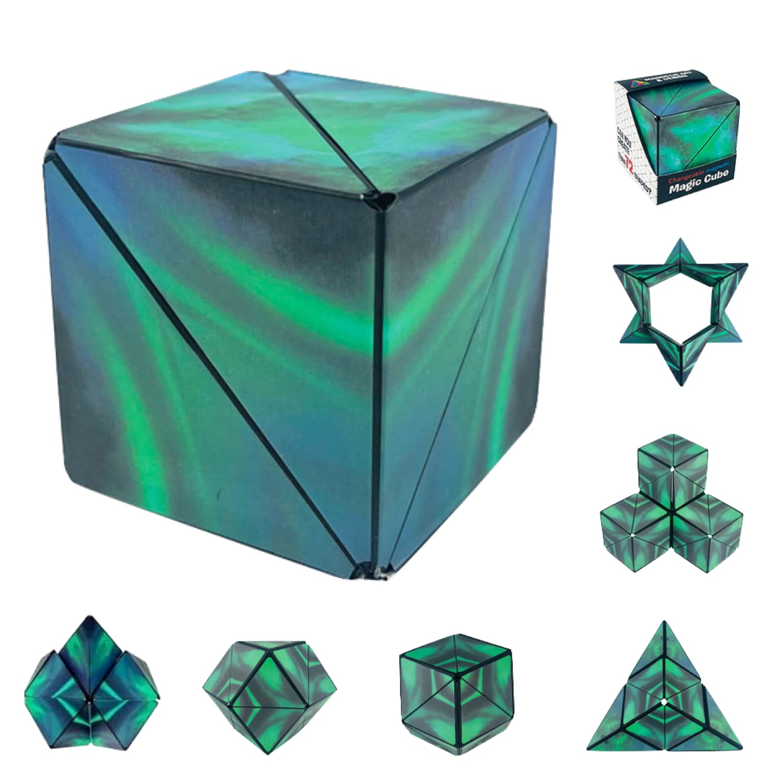 The Shape Shifting Box Puzzle Box STEM/STEAM 3D Cube Box Fidget