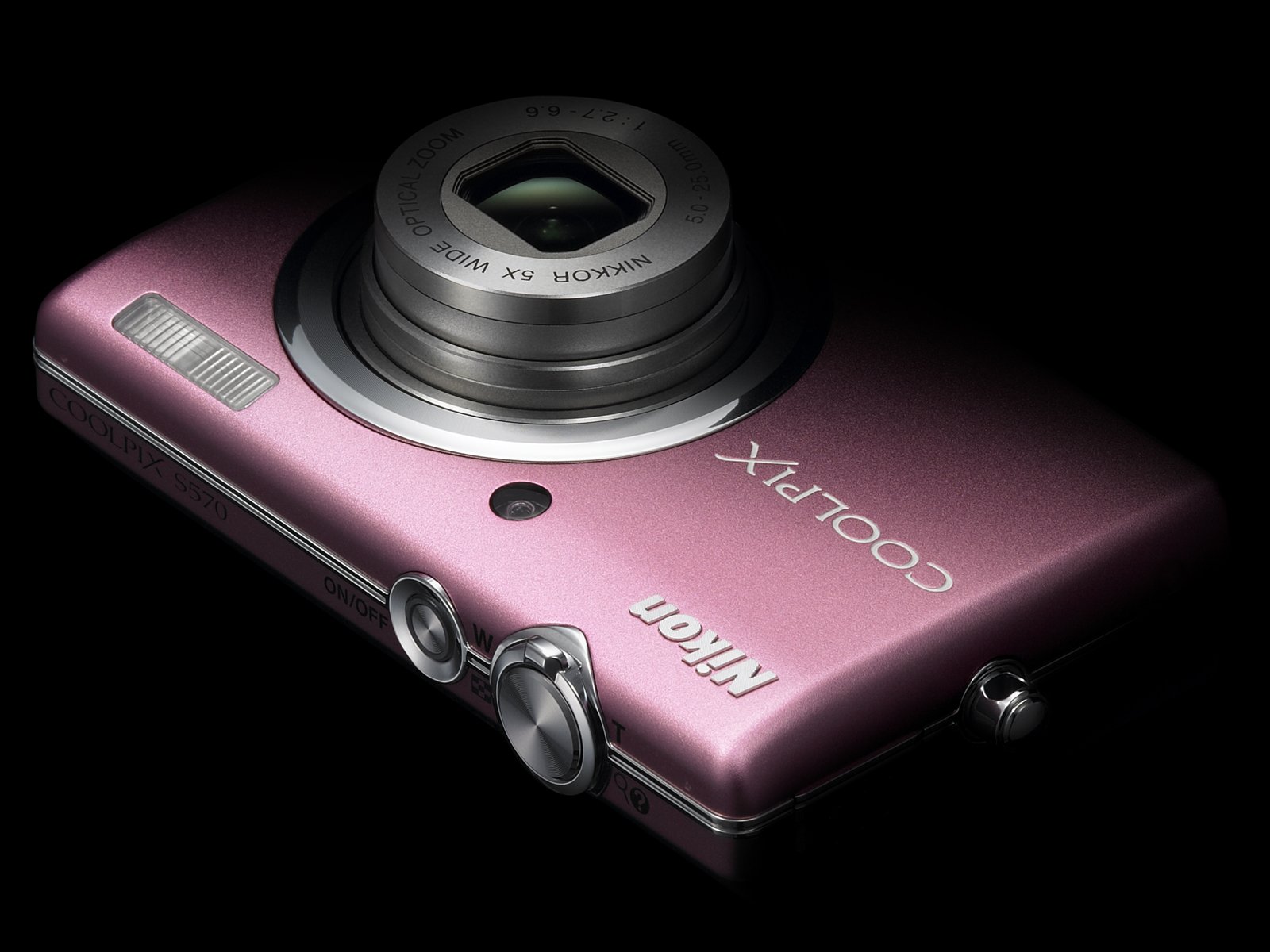 Amazon | Nikon デジタルカメラ COOLPIX (クールピクス) S570 ピンク