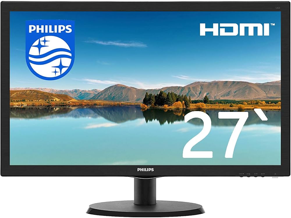 Amazon.co.jp: PHILIPS 273V5L 27-Inch Wide HDMI LCD Monitor, 1920 x