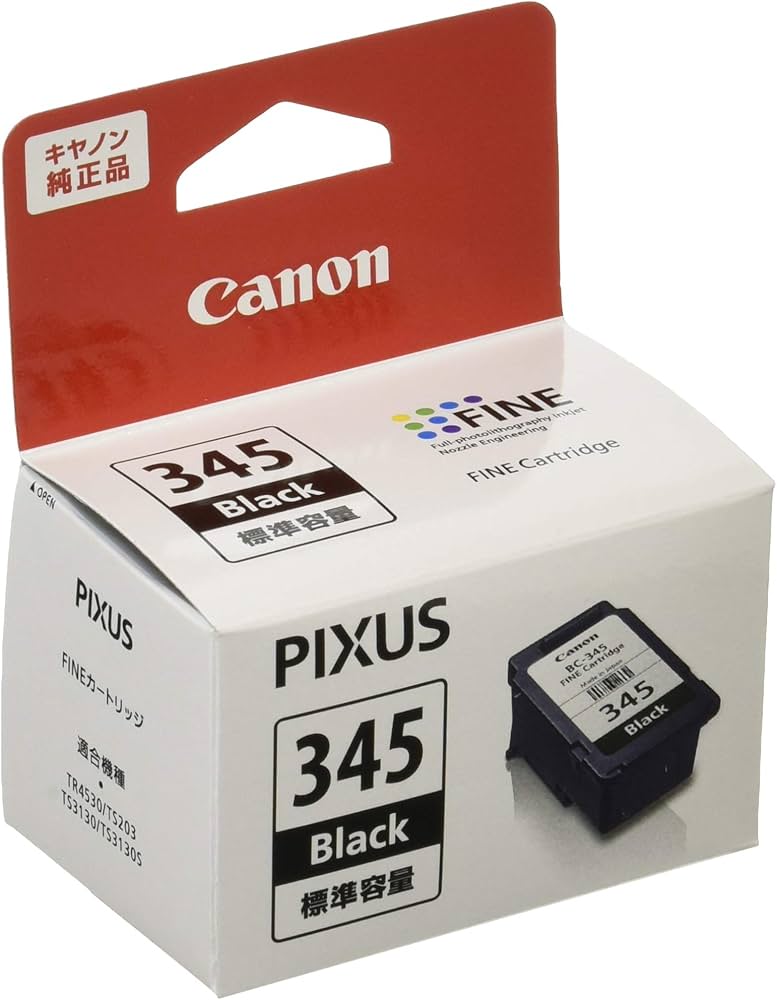 Amazon.co.jp: キヤノン Canon 純正 インク カートリッジ BC-345