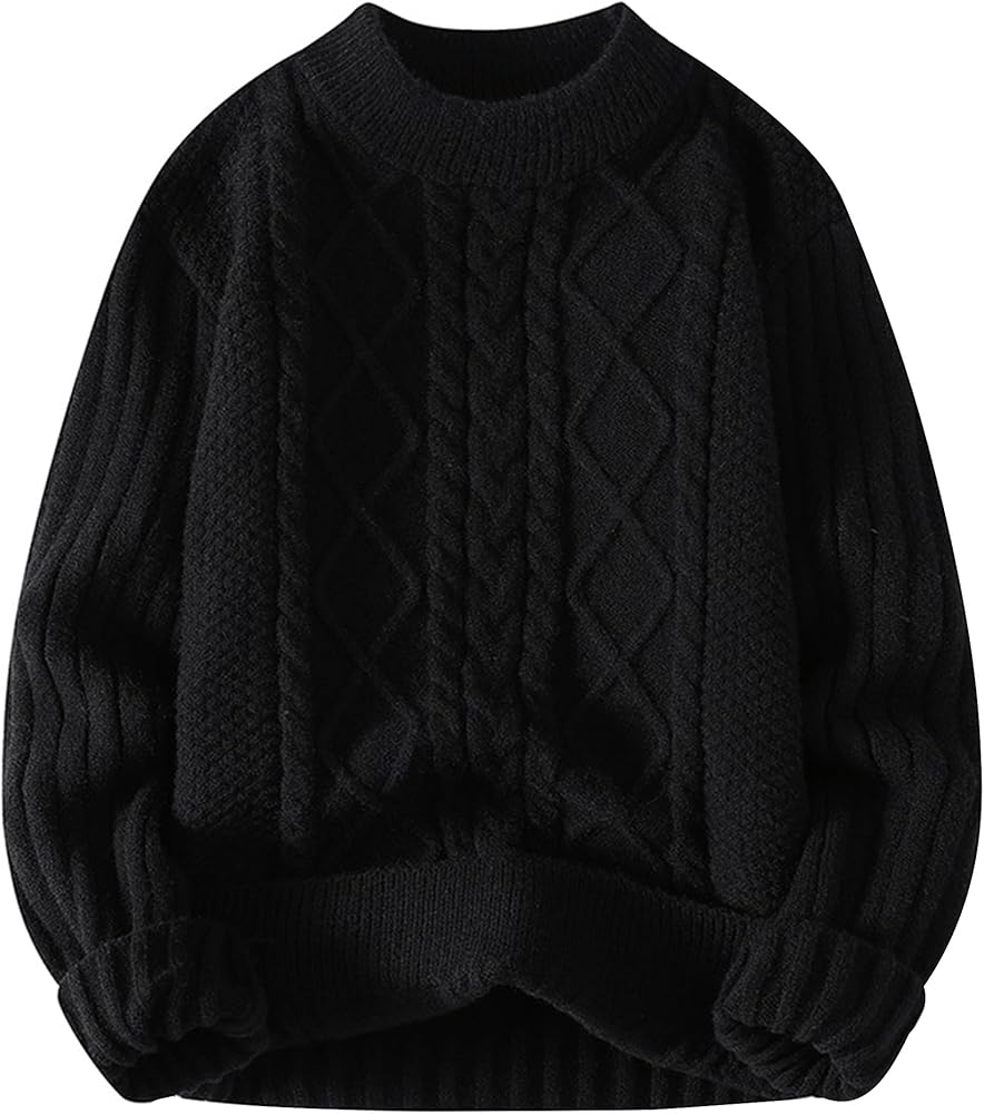 Amazon.com: Laixton Men's Oversized Sweater Unisex 90s Vintage