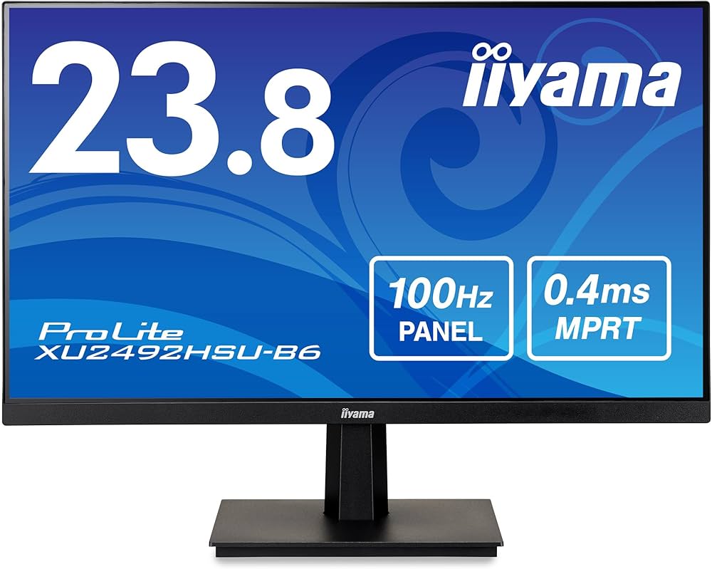 Amazon.co.jp: iiyama モニター ディスプレイ XU2492HSU-B6 23.8インチ