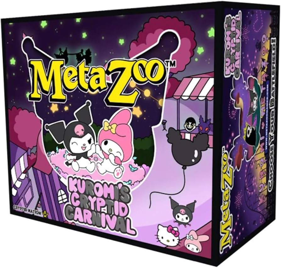 Amazon.com: Kuromi's Cryptid Carnival MetaZoo TCG Booster Box