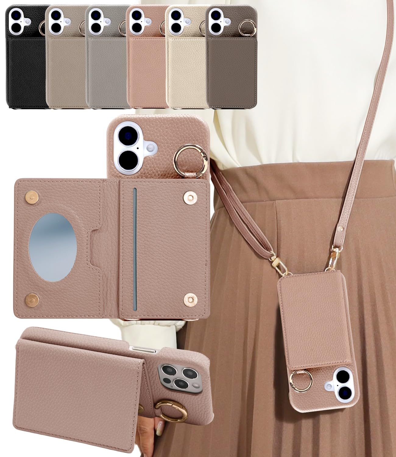 Amazon.co.jp: shinyle スマホケース iphone 17 用 ケース ショルダー