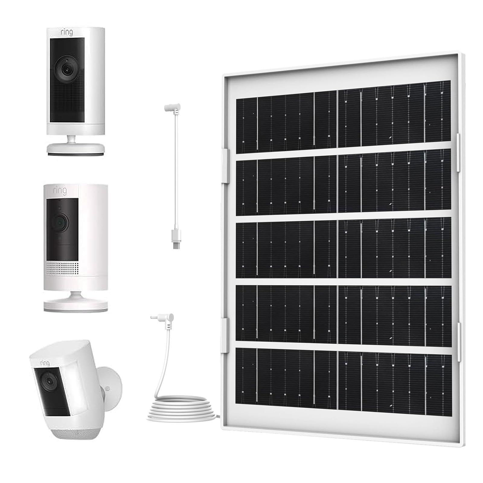 Amazon.com : Ring Solar Panel for Stick Up Cam, Spotlight Cam