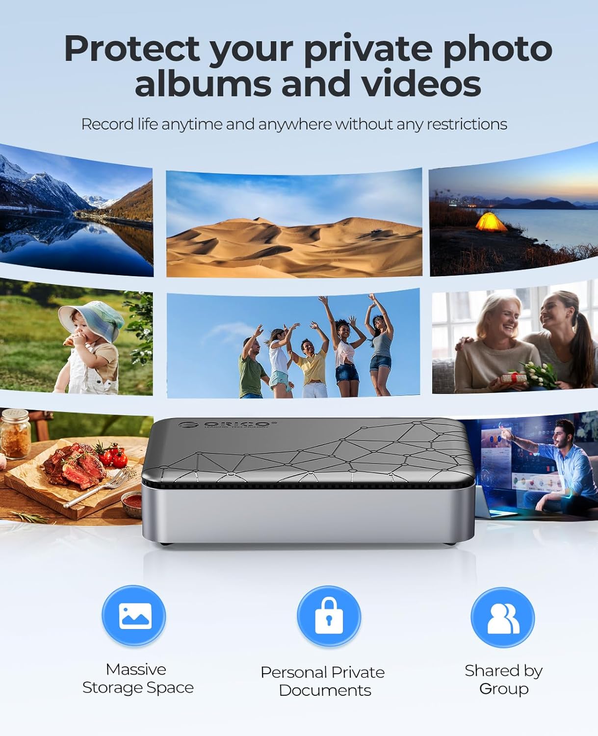 ORICO CD2510 NAS Server for 2.5