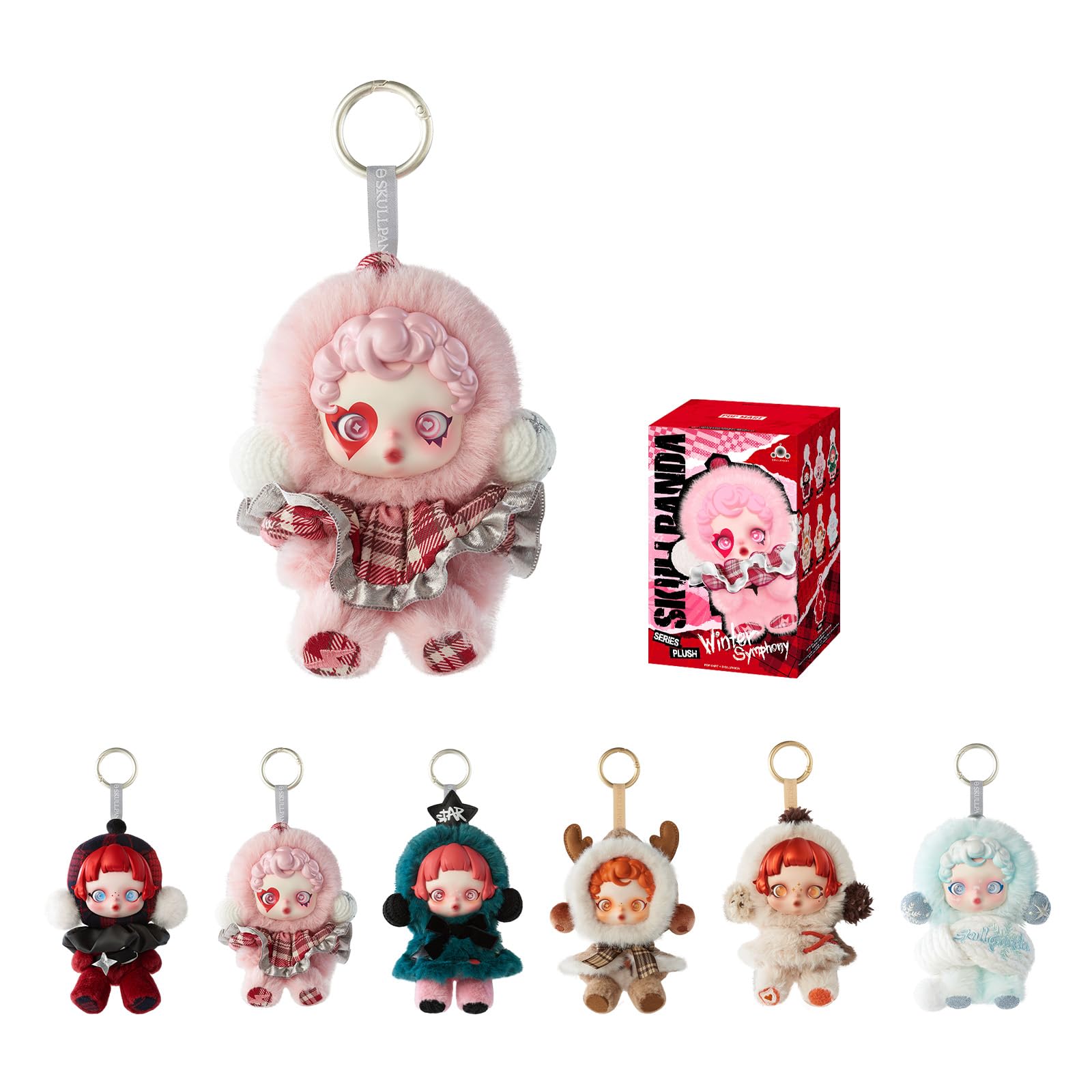 Amazon.com: POP MART SKULLPANDA Winter Symphony Series, Blind Box