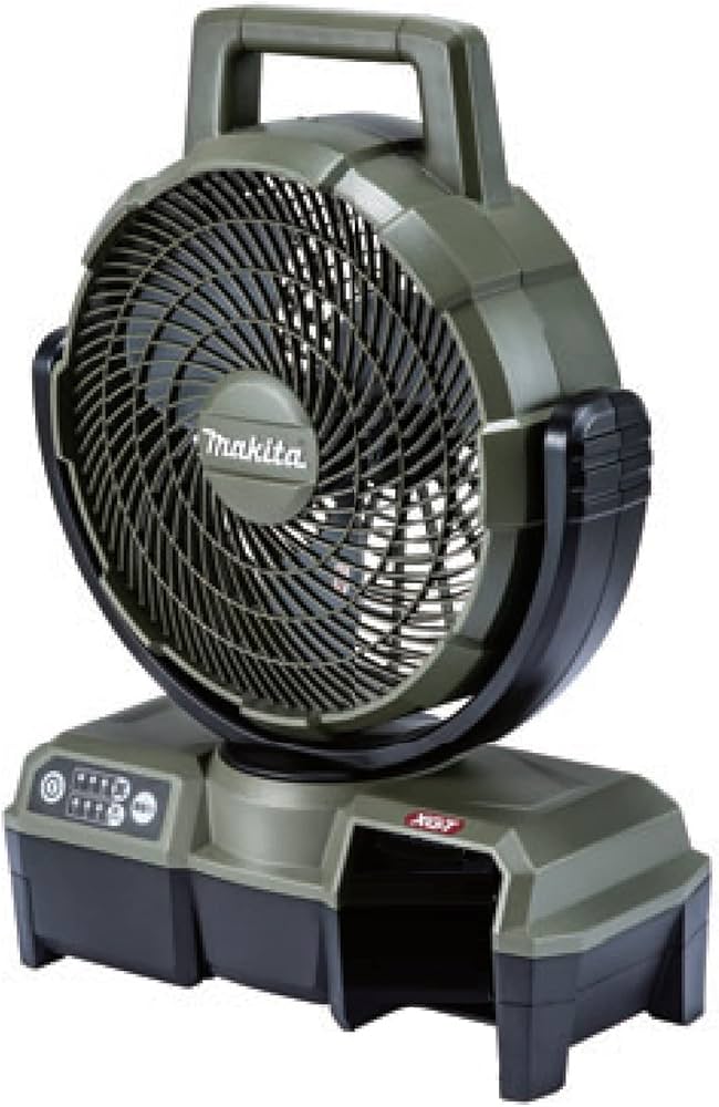 Amazon.co.jp: マキタ(Makita) 充電式ファン（オリーブ） 40Vmax 本体