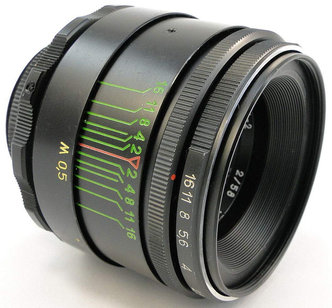 Amazon.co.jp: HELIOS 44-2 58mm f/2 USSRレンズ M42 + 適応富士