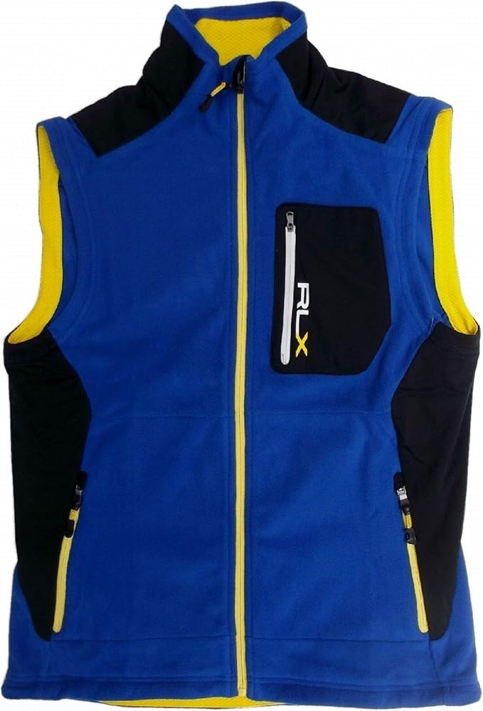 Amazon | (RLX ラルフローレン) フリースベスト ブルー RLX Ralph