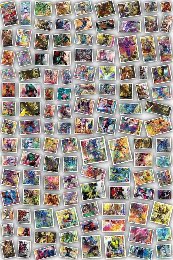 Amazon.co.jp: ガンバレジェンズとガンバライジングの100枚セット LR1