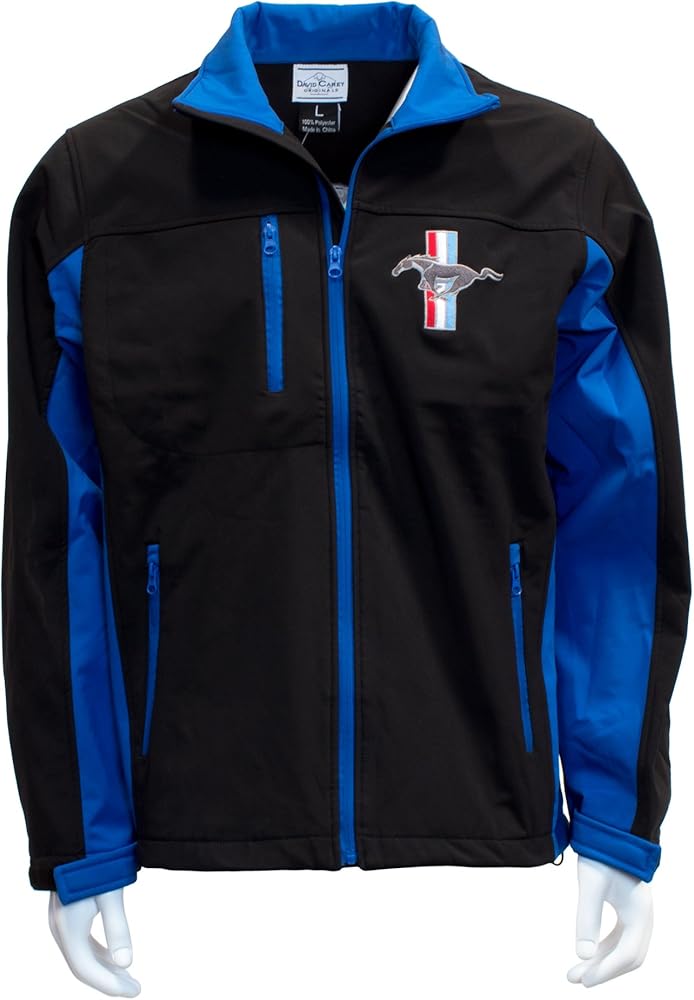 David Carey Originals Ford Mustang Softshell Windproof Work Jacket