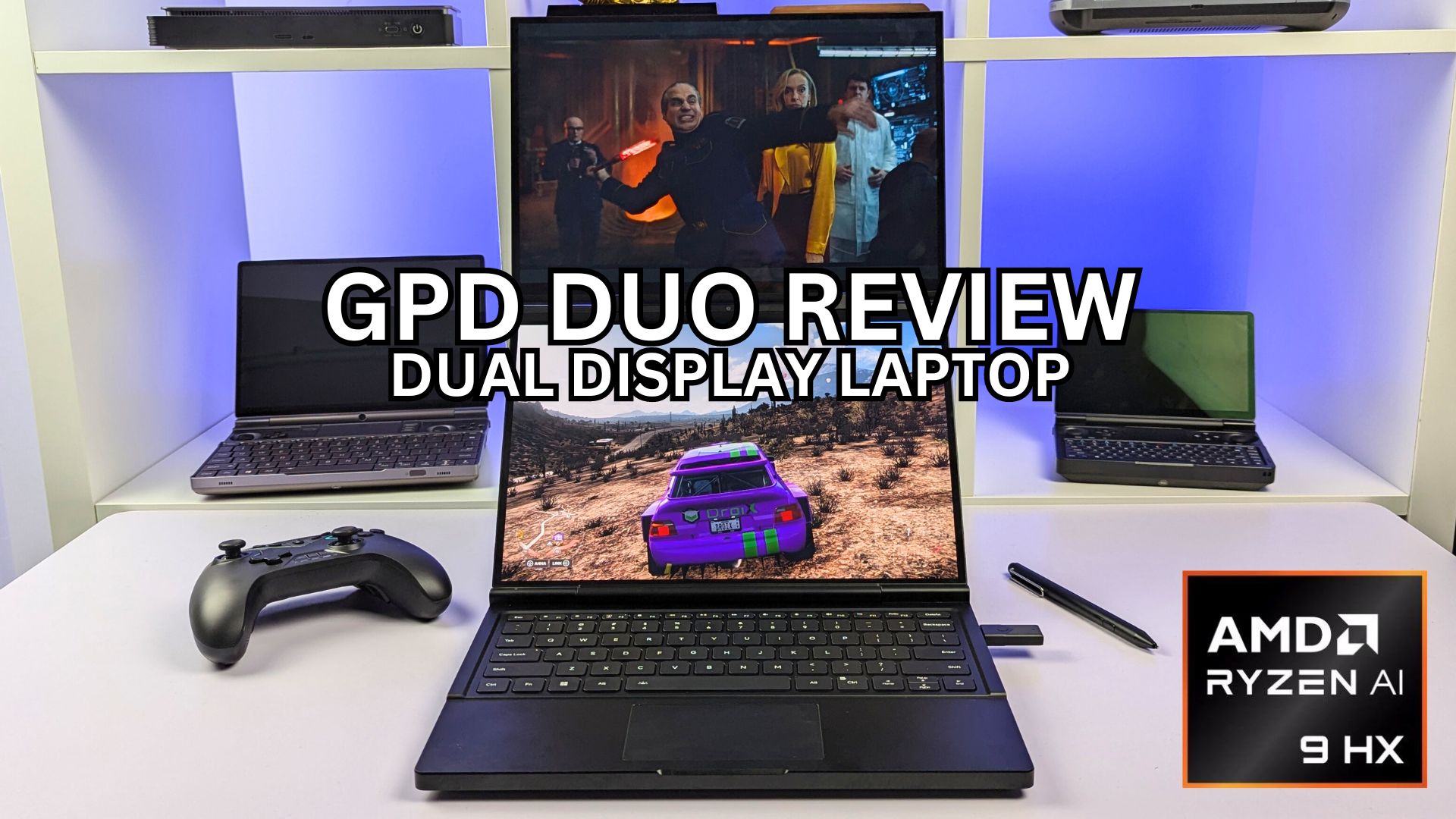Amazon.com: GPD Duo Dual-Screen Laptop: 13.3