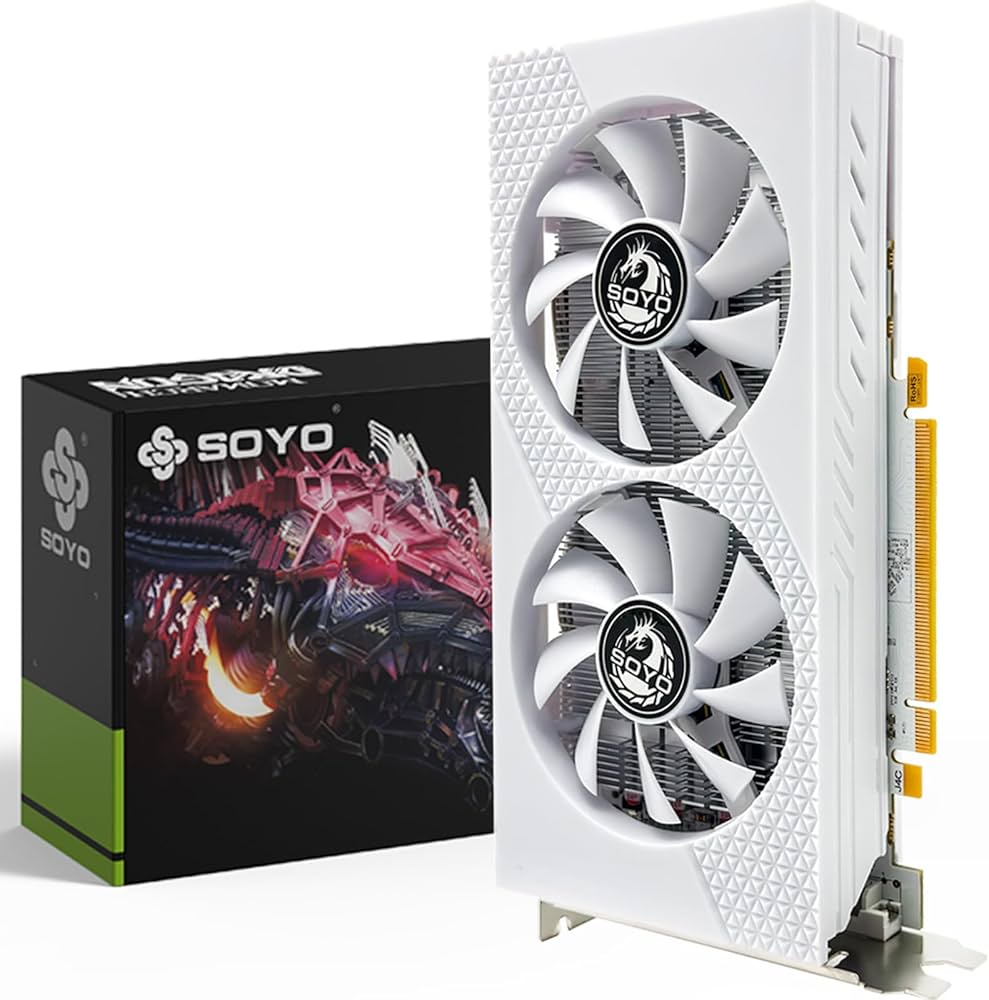 SOYO AMD Radeon RX580 8GB Graphics Card, 256 Bit GDDR5 Video Card