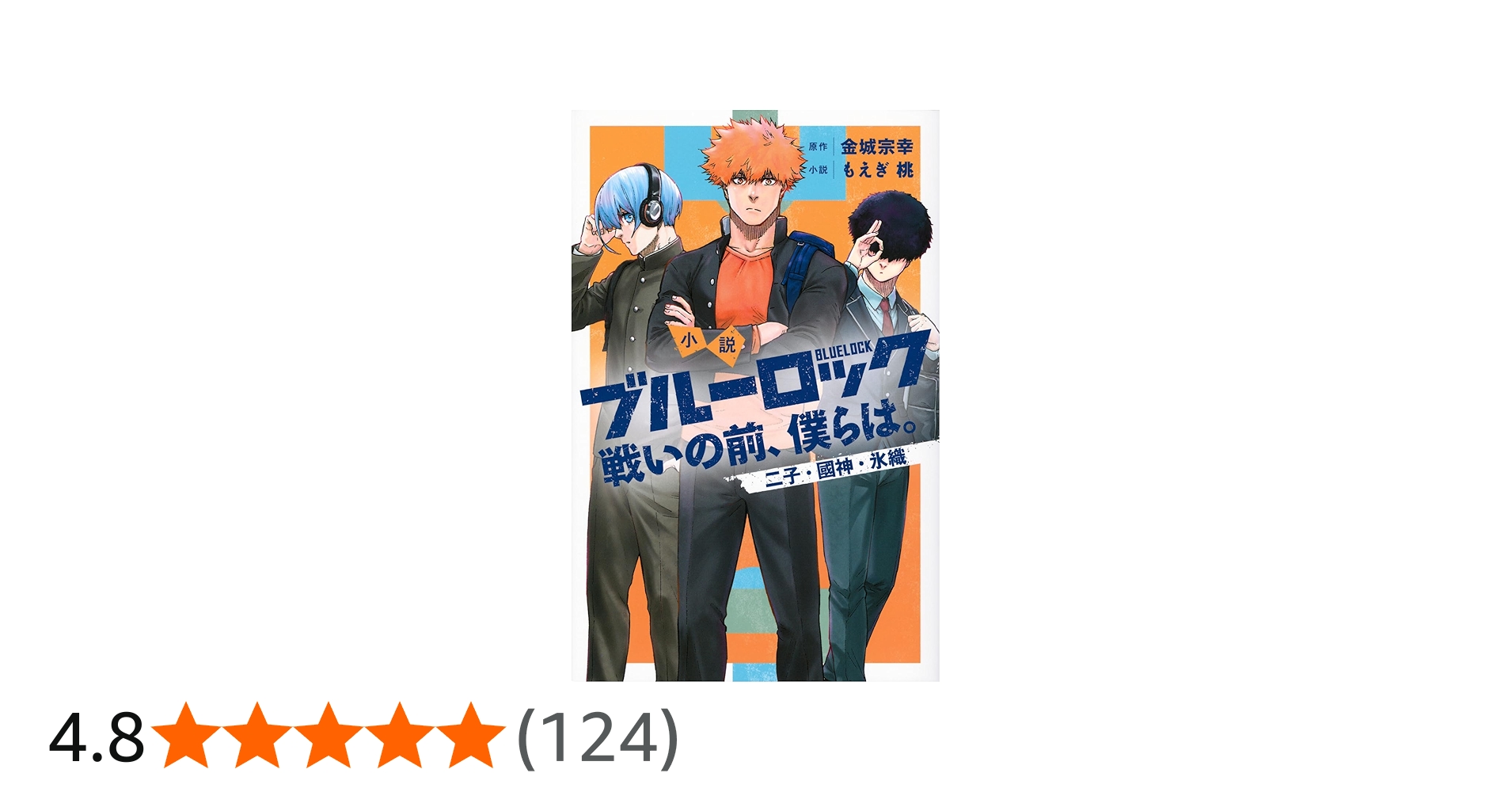 小説 ブルーロック 戦いの前、僕らは。 二子・國神・氷織 (KC