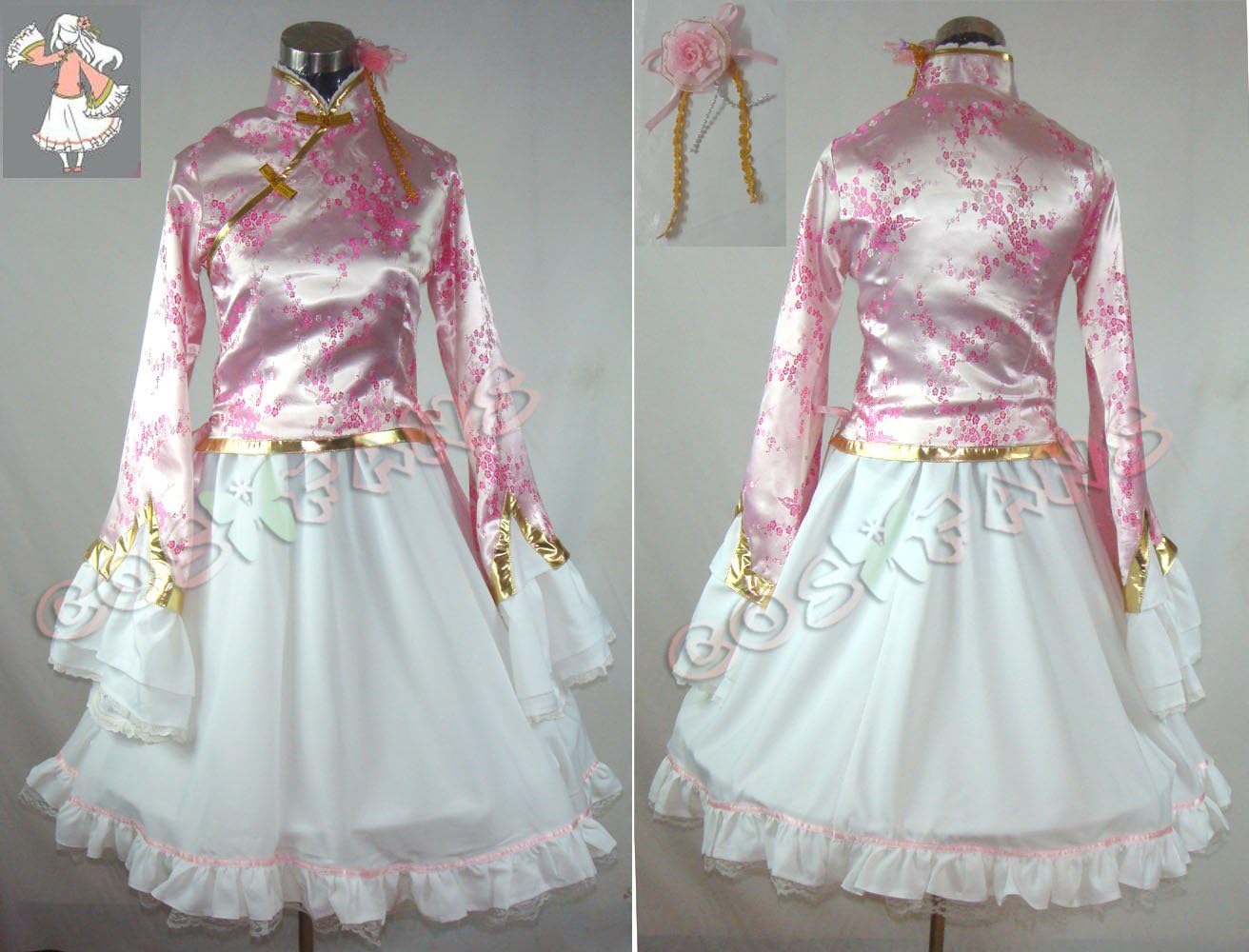 Amazon.co.jp: 295Axis Powers ヘタリア 台湾 原作版コスプレ衣装(女性