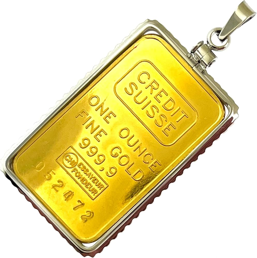 Amazon.com: Stainless Steel bezel frame for 1 oz credit suisse