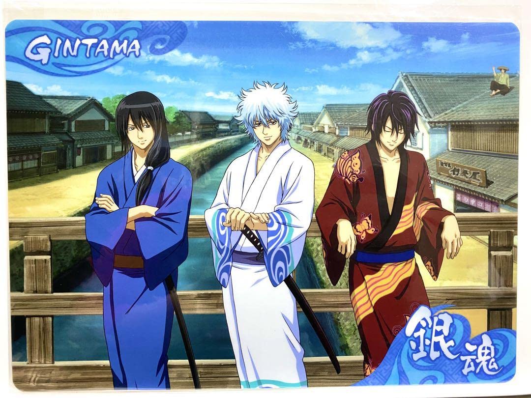 Amazon.co.jp: 銀魂 攘夷組&真選組 下敷き武州時代 銀時 高杉 桂 土方