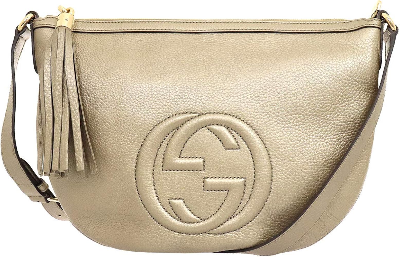 Amazon | [グッチ] バッグ(ショルダーバッグ) 308361 AH90G ゴールド