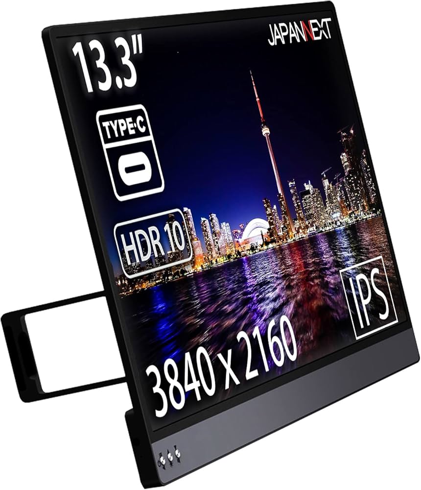 Amazon.co.jp: JAPANNEXT 13.3インチ モバイルモニター IPS パネル 4K