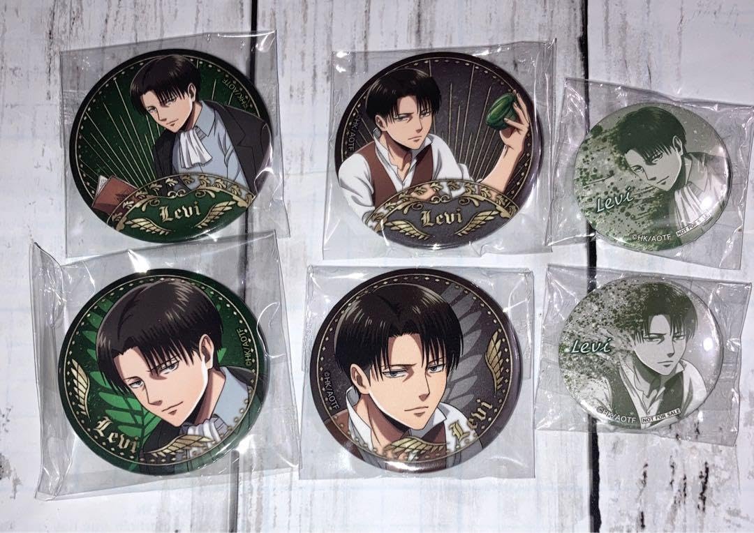 グッズ-バッチTVアニメ『進撃の巨人』The 進撃の巨人 リヴァイ 缶