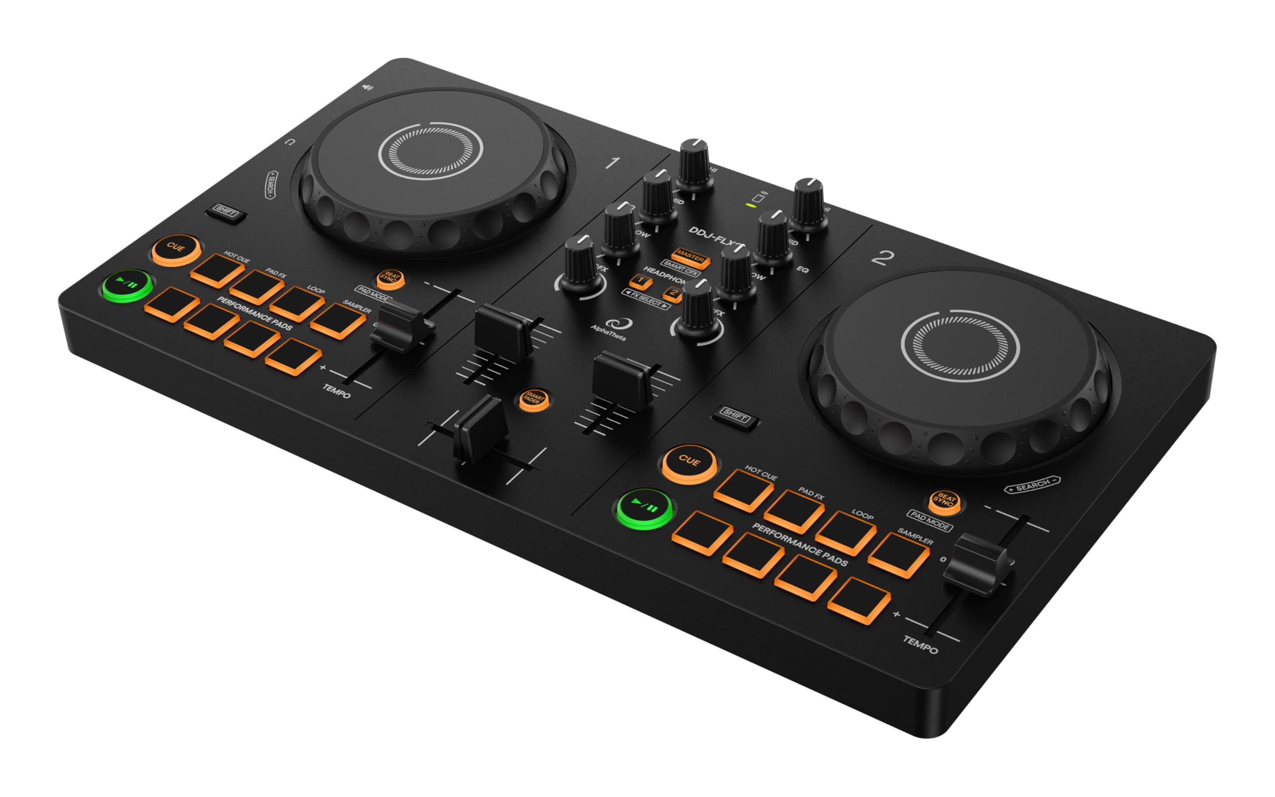 Amazon.com: AlphaTheta/Pioneer DJ DDJ-FLX2 Beginner DJ Controller
