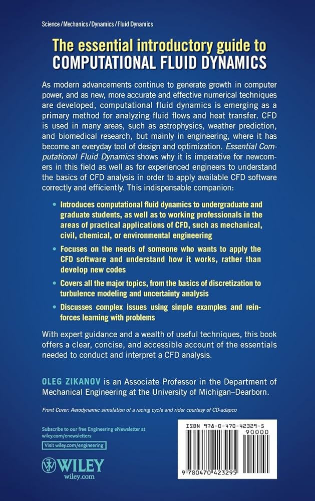 Essential Computational Fluid Dynamics: Zikanov, Oleg