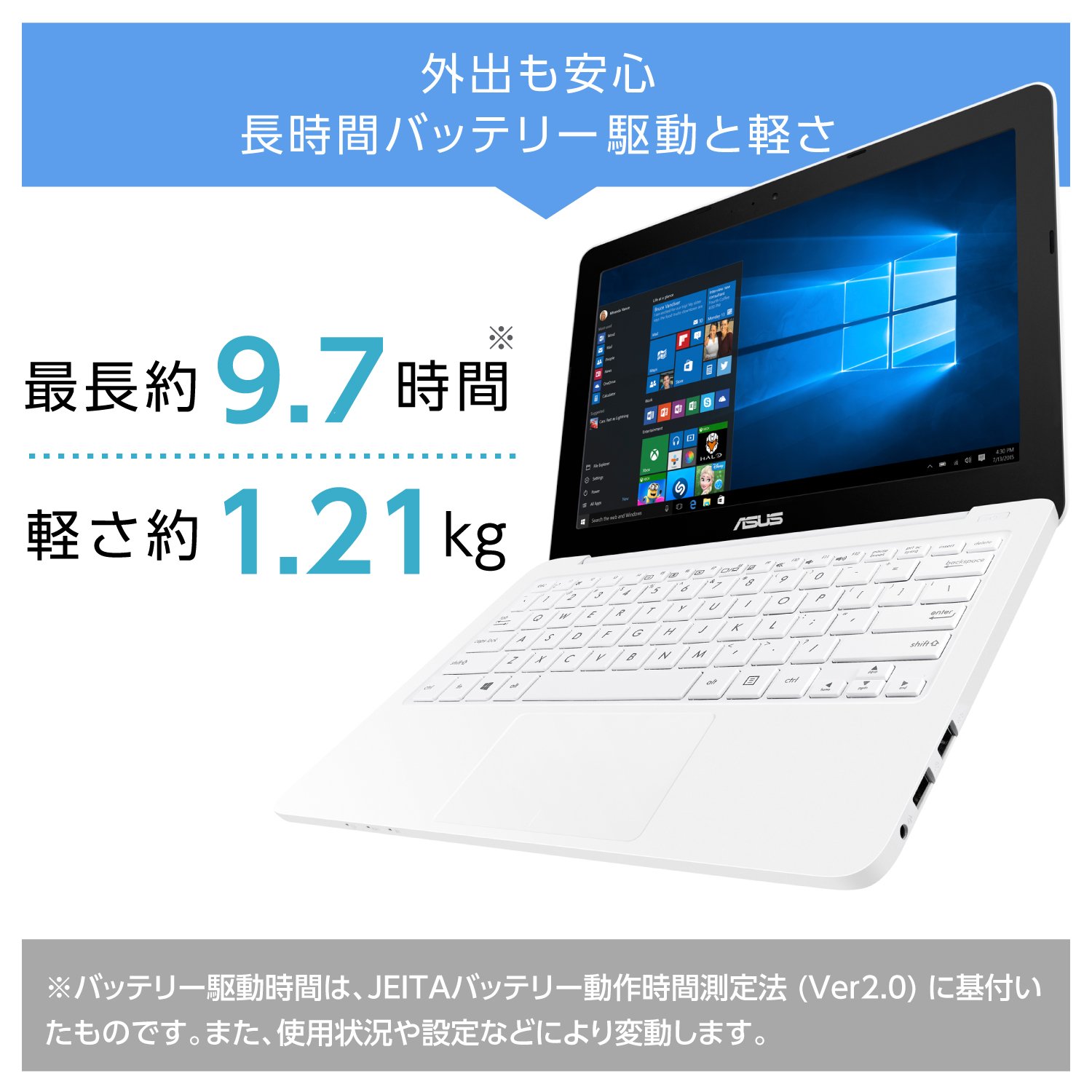 Amazon.co.jp: ASUS ノートパソコン R206SA / Windows 10 / 11.6インチ