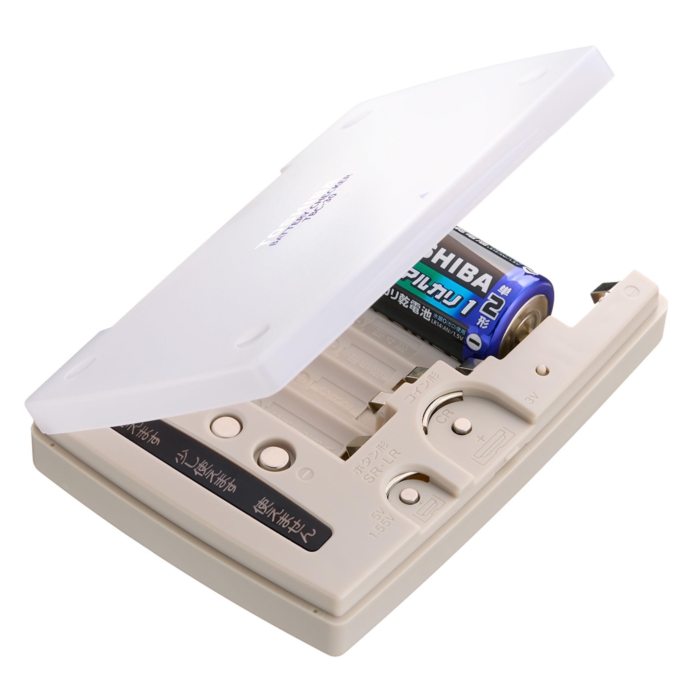 Amazon | 東芝(TOSHIBA) バッテリーチェッカー TBC-30(W) | 東芝