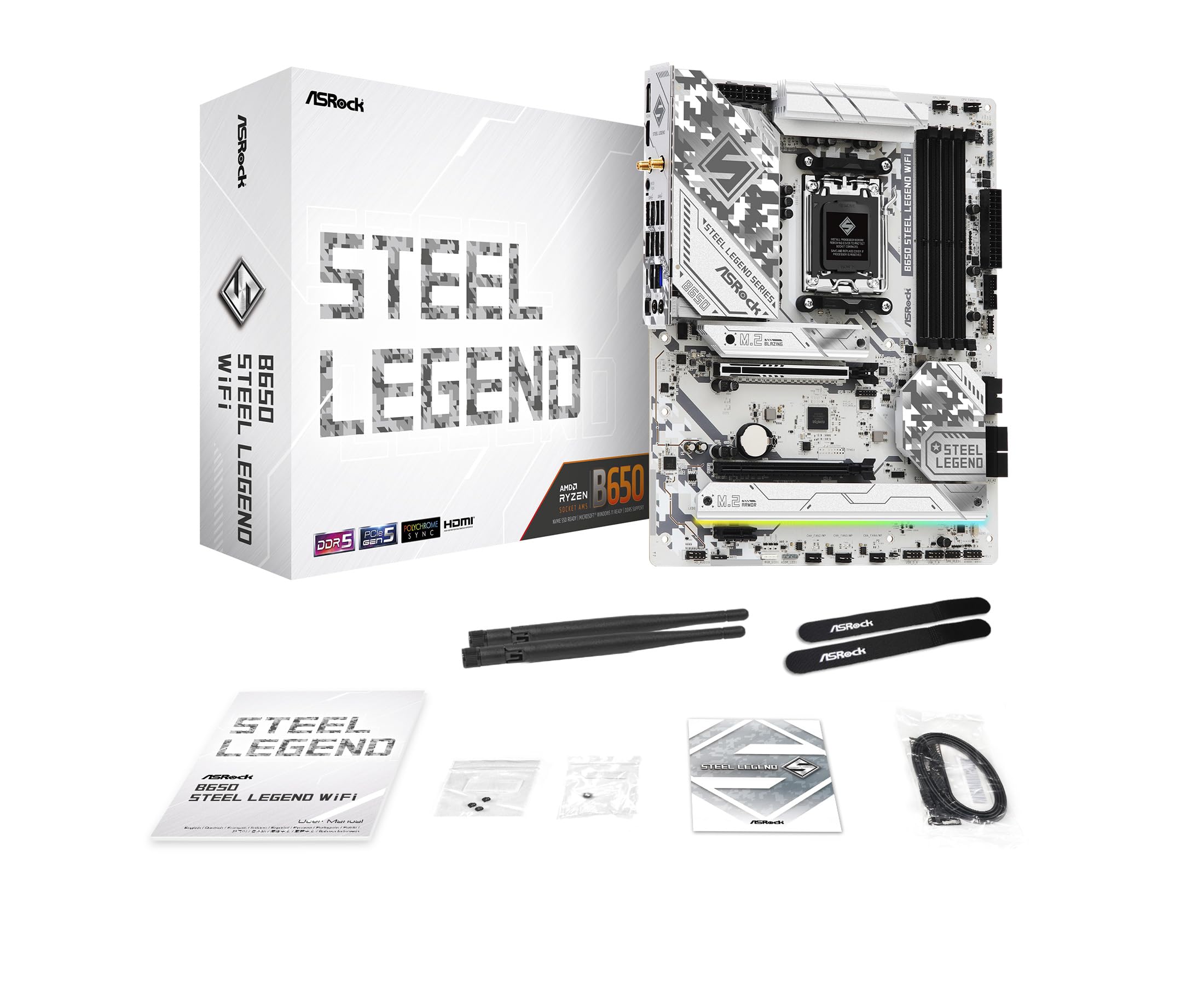 Amazon.co.jp: ASRock マザーボード B650 Steel Legend WiFi AMD Ryzen