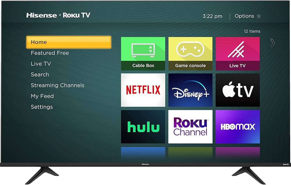 Amazon.com: Hisense 43-Inch Class R6090G Roku 4K UHD Smart TV with