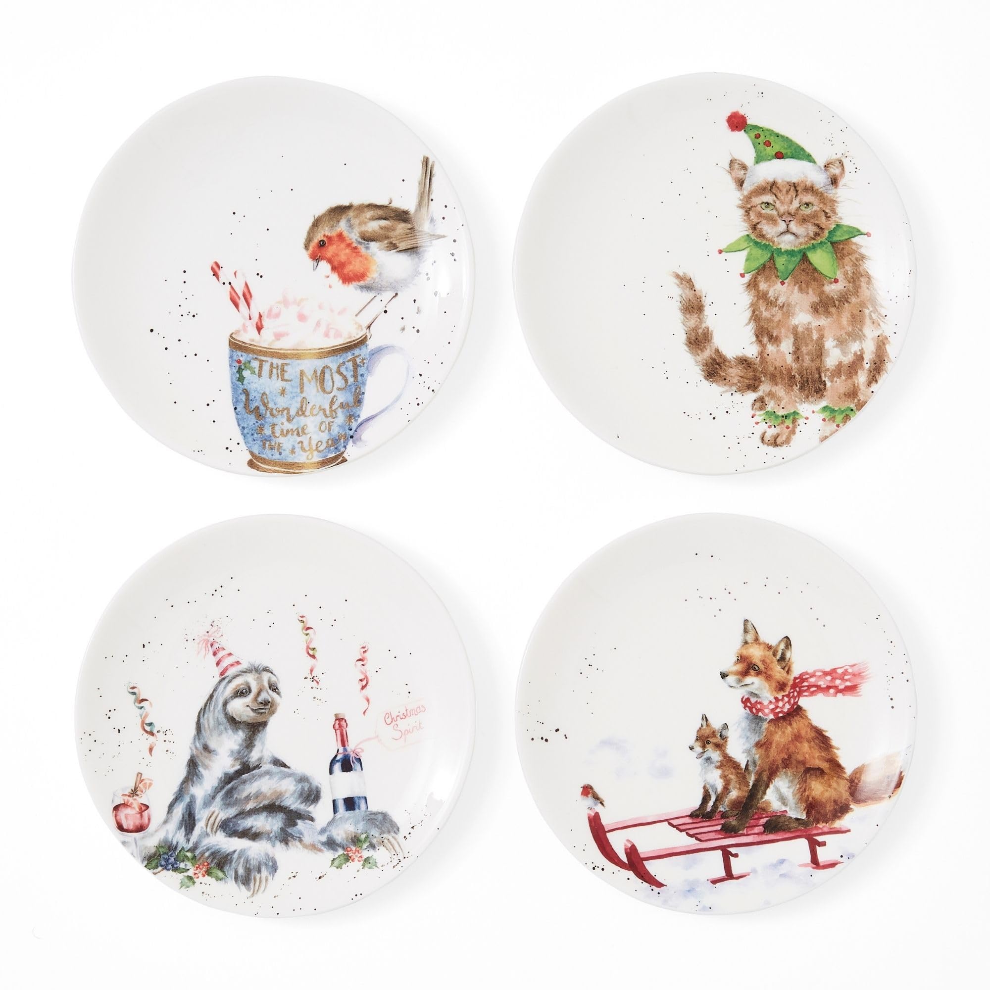Amazon.com: Royal Worcester Wrendale Designs Holiday 6.5