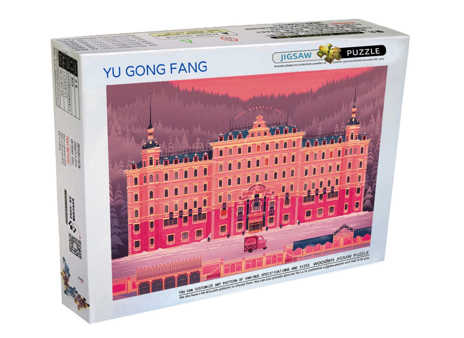 Amazon | ジグソーパズル 1000ピース The Grand Budapest ホテル