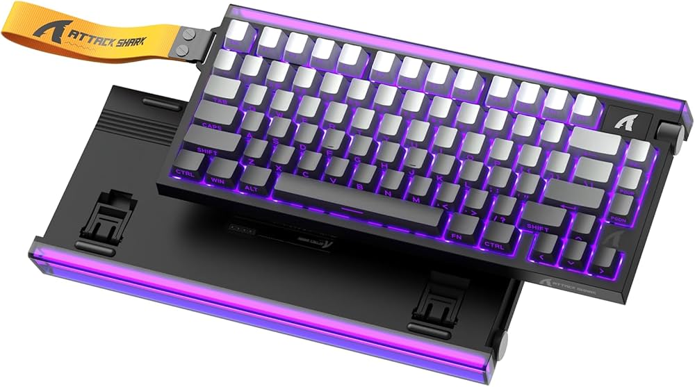 Amazon | ATTACK SHARK R85HE ゲーミングキーボード 有線 ラピッド