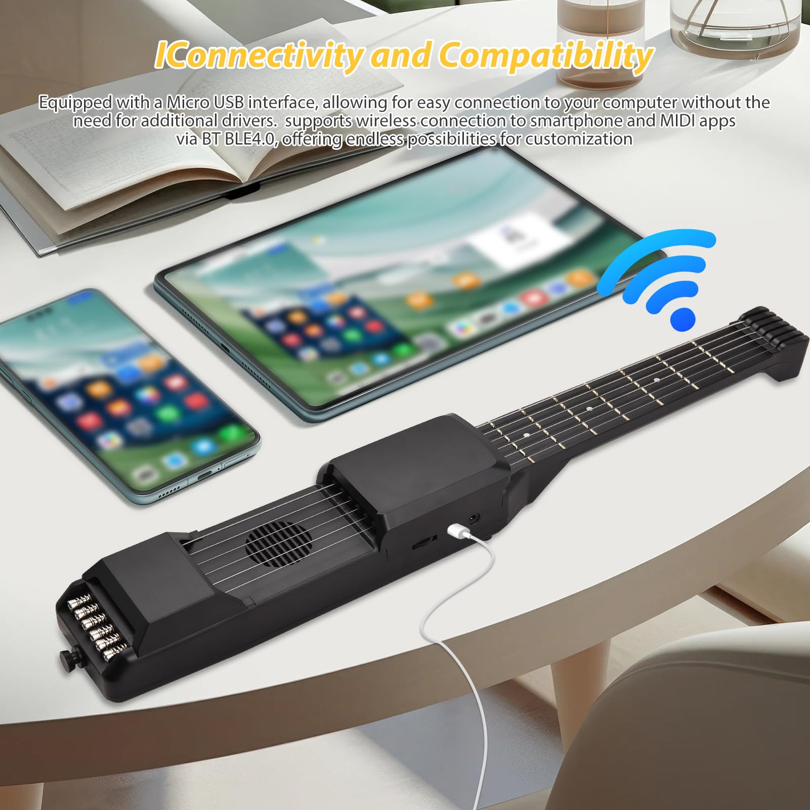 Amazon | Btuty スマートエレキギター 7フレット スマートエレキギター