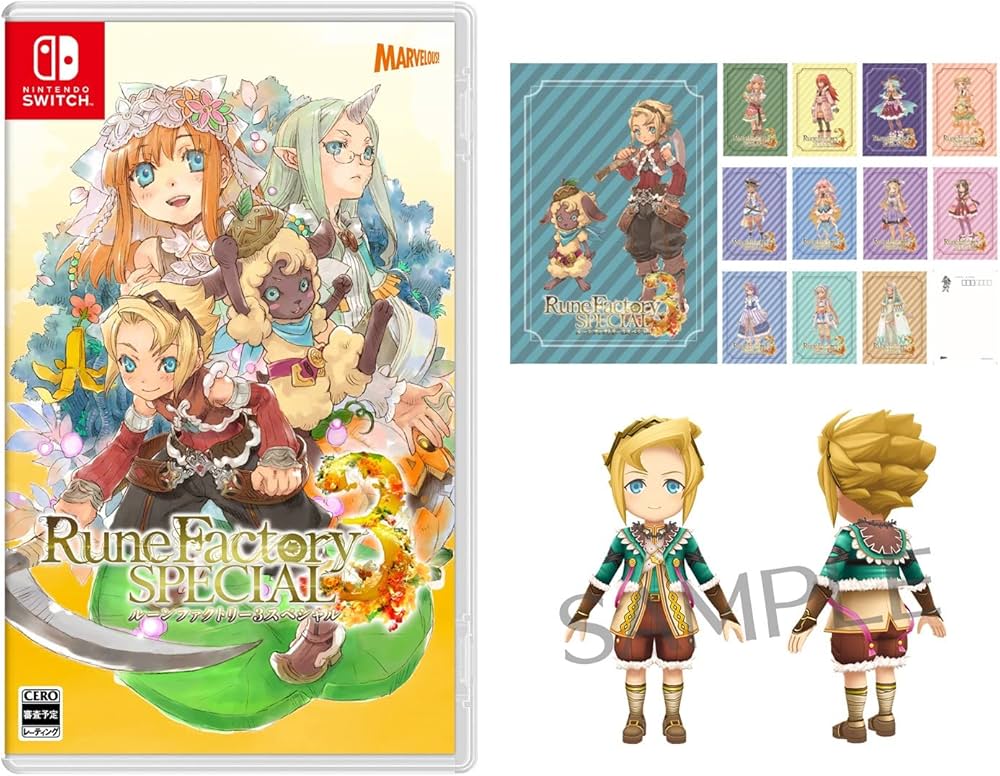 Amazon.co.jp: ルーンファクトリー3スペシャル -Switch (【Amazon.co