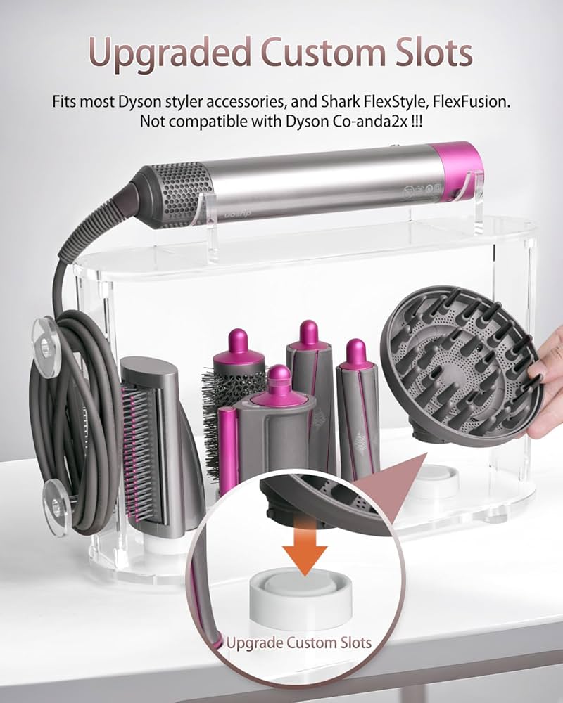 Storage Holder Compatible with Dyson Airwrap Styler Accessories