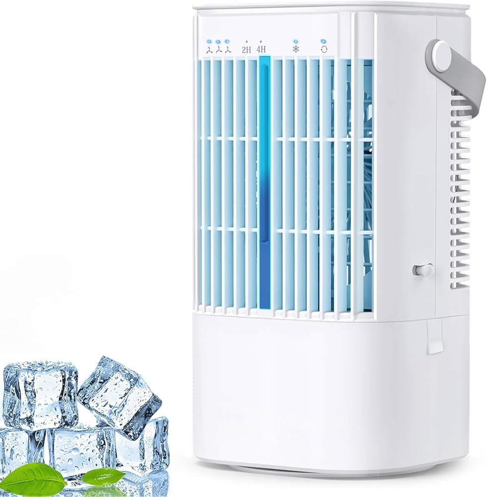 Amazon | 冷風機 冷風扇 強力【2025モデル・節電対策・首振り・USB給電