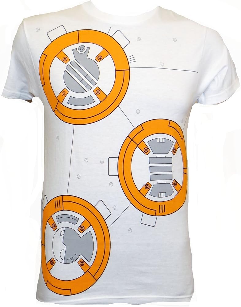 Amazon.com: STAR WARS BB-8 Costume T-Shirt, X-Large White