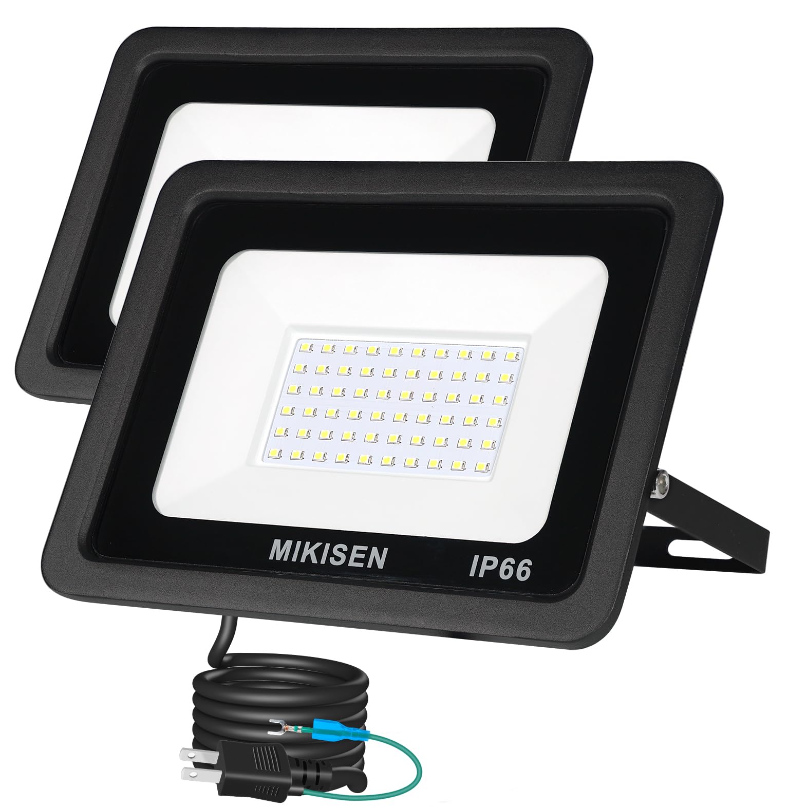 Amazon.co.jp: MIKISEN led 投光器 作業灯 看板灯 50w 昼光色 6000LM
