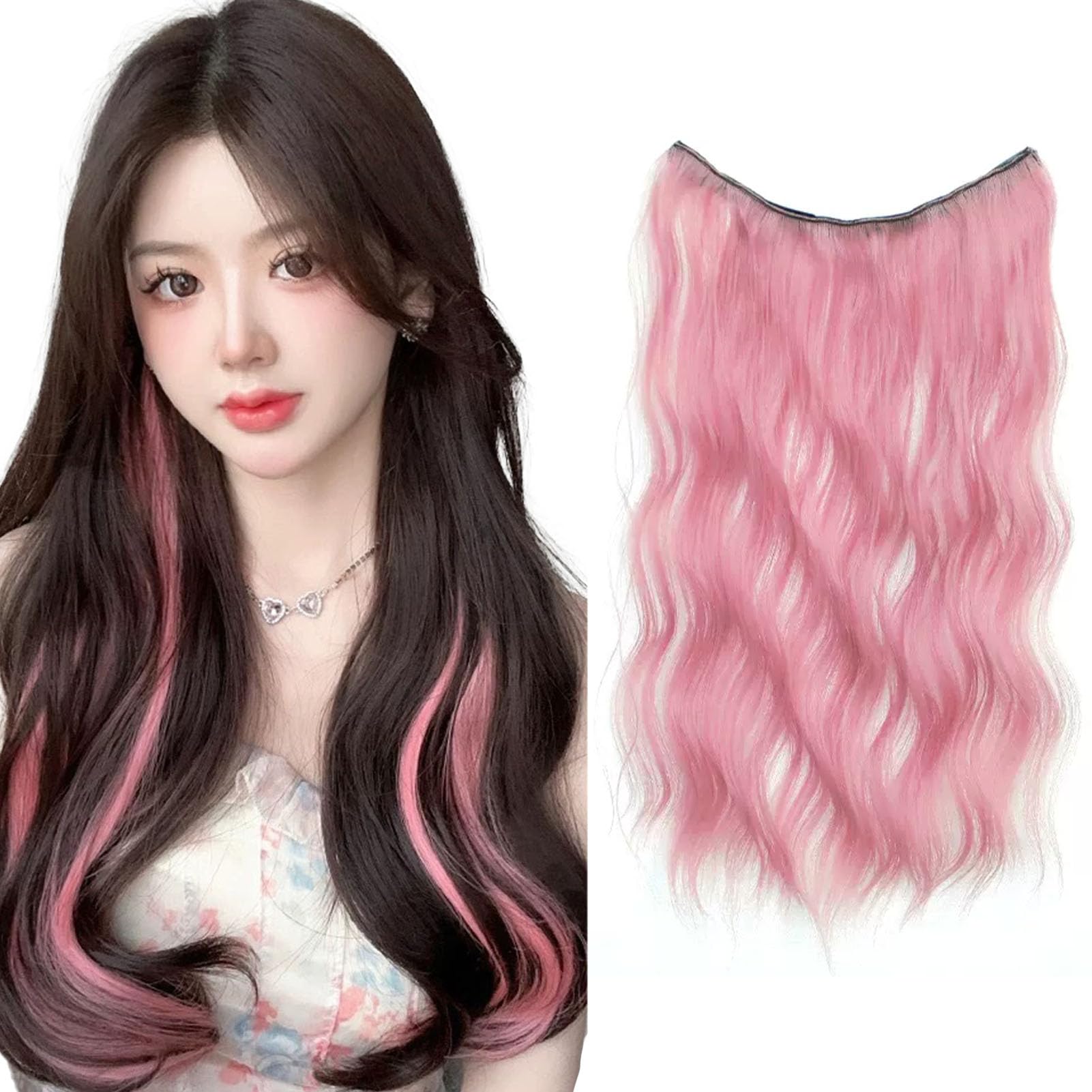 Amazon.co.jp: Yokosen エクステ ワンタッチエクステ カラーエクステ